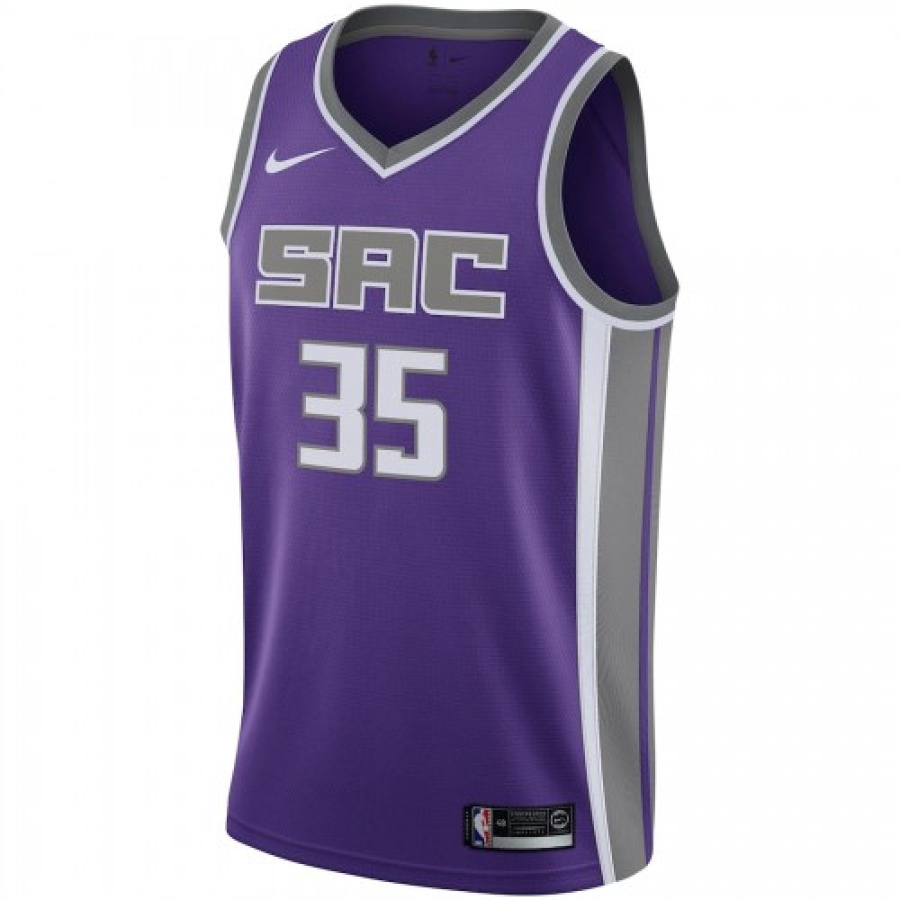 Men's Sacramento Kings Marvin Bagley III #35 Purple Swingman Jersey - Icon Edition-Pro Kit Vault | Brand New 26/27 Sports Jerseys
